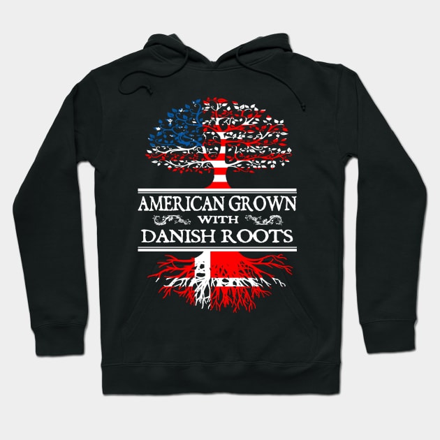 american grown with danish roots Hoodie by mariejohnson0